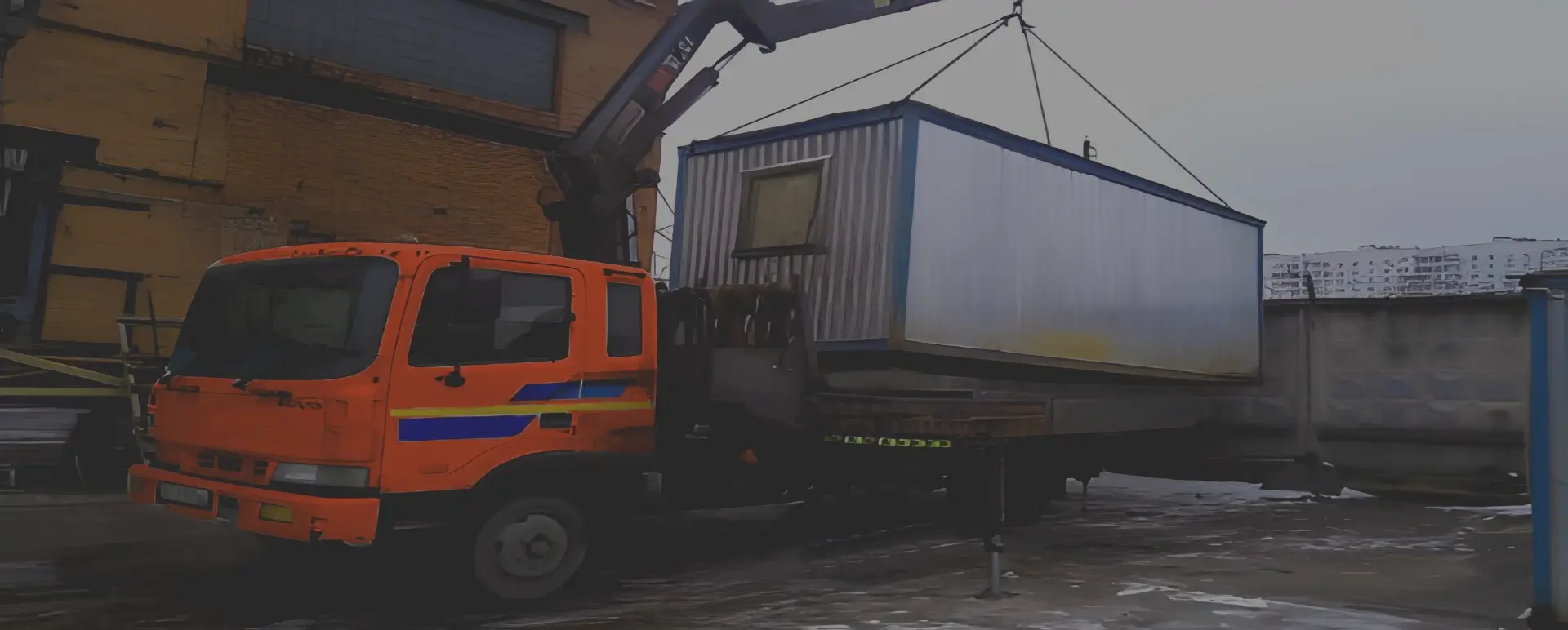 Получить уникальное предложение по перевозке негабаритного вагончика грузовым транспортом по России из Красноперекопска с гарантией безопасности